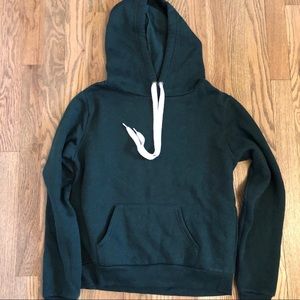 Hunter Green hooded sweatshirt size Small